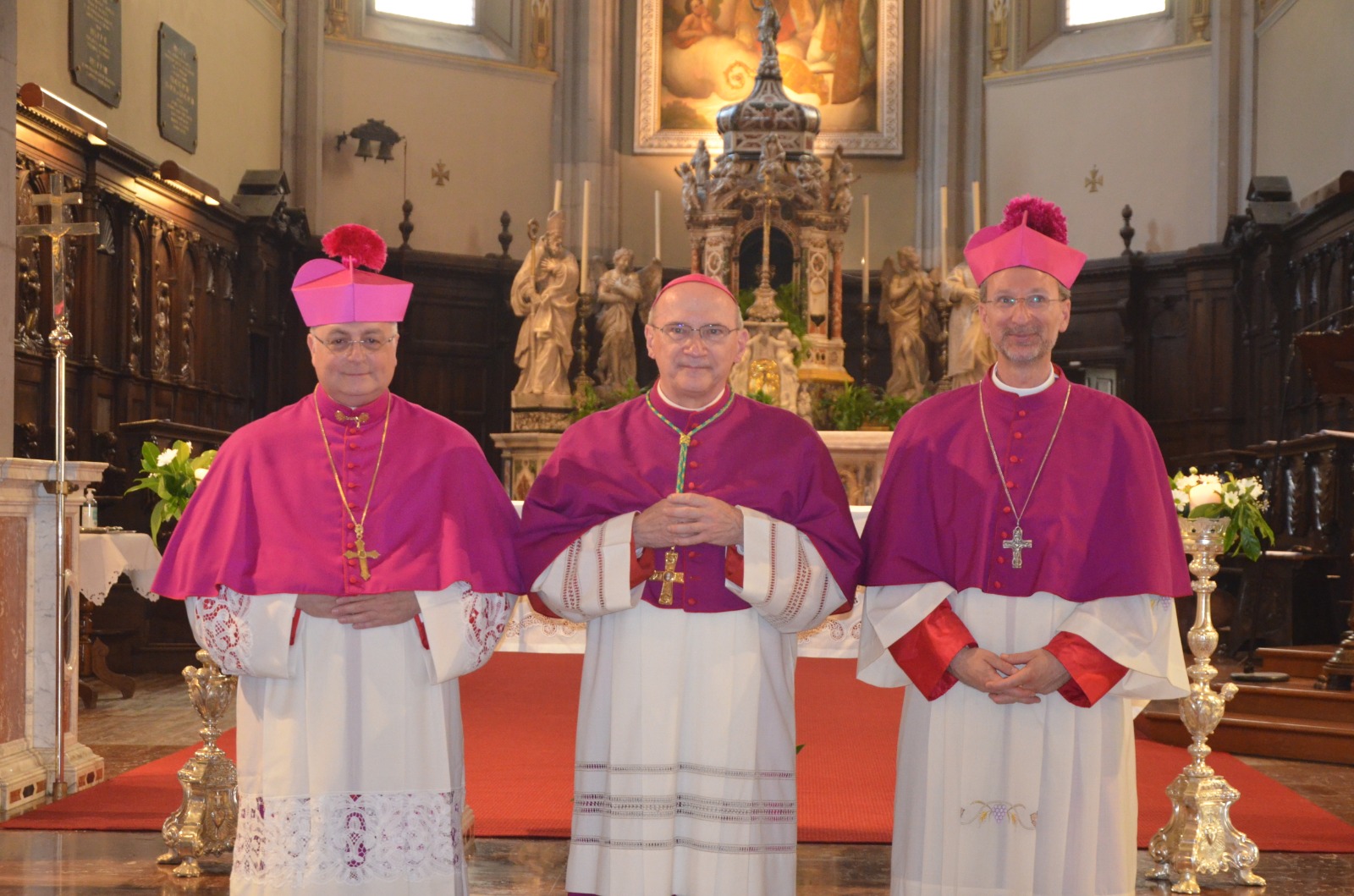 Immagine per Nuovi canonici per il Capitolo metropolitano: festa nella Cattedrale di Gorizia